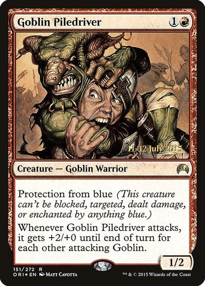 Goblin Piledriver - Magic Origins Promos