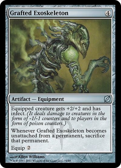 Grafted Exoskeleton - Duel Decks: Mirrodin Pure vs. New Phyrexia