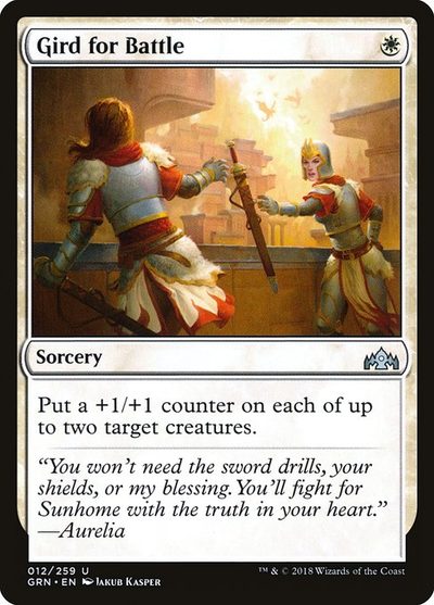 Gird for Battle - Guilds of Ravnica