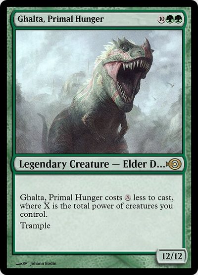 Ghalta, Primal Hunger - Magic Online Promos