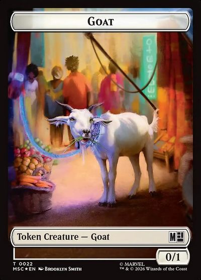 Goat - Marvel Super Heroes Commander Tokens