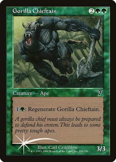 Gorilla Chieftain - Seventh Edition
