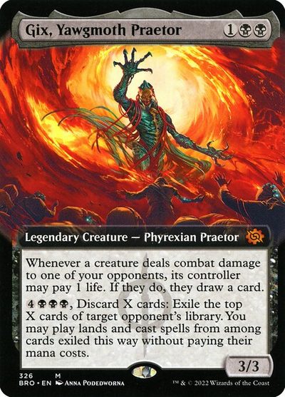 Gix, Yawgmoth Praetor - The Brothers' War
