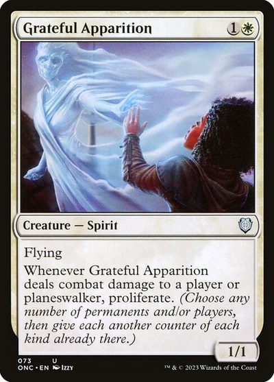 Grateful Apparition - Phyrexia: All Will Be One Commander