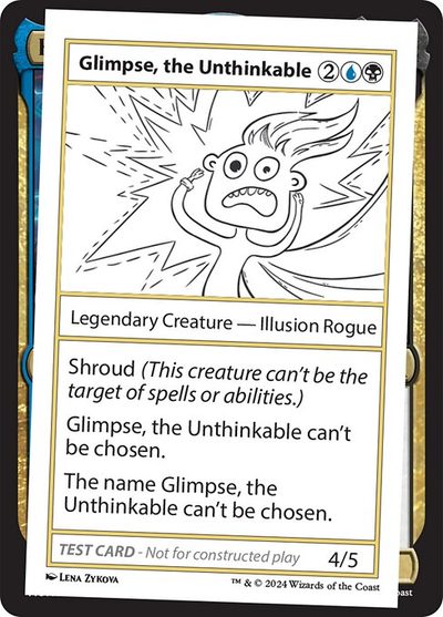 Glimpse, the Unthinkable - Mystery Booster 2