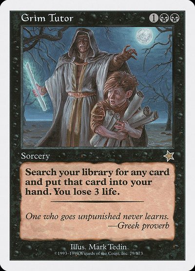 Grim Tutor - Starter 1999