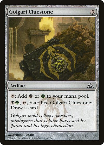 Golgari Cluestone - Dragon's Maze