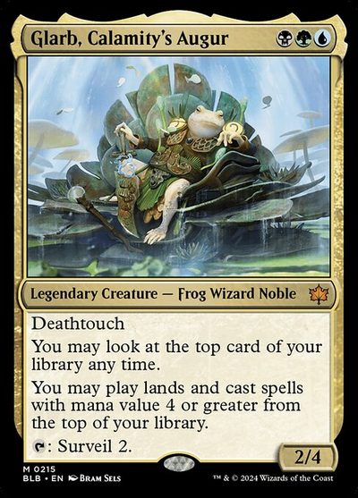 Glarb, Calamity's Augur - Bloomburrow