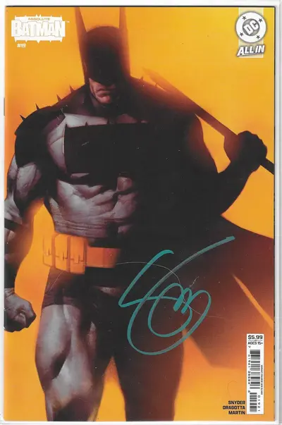Absolute Batman #19 Ben Oliver Variant SIGNED - SCOTT SNYDER
